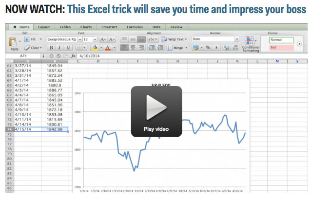 Excel Trick Video